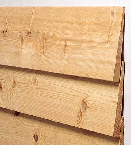 3/4" x 10" Premium Knotty Western Red Cedar Bevel Siding