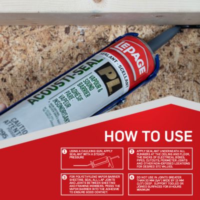 PL® Acousti-Seal Acoustic Sealant