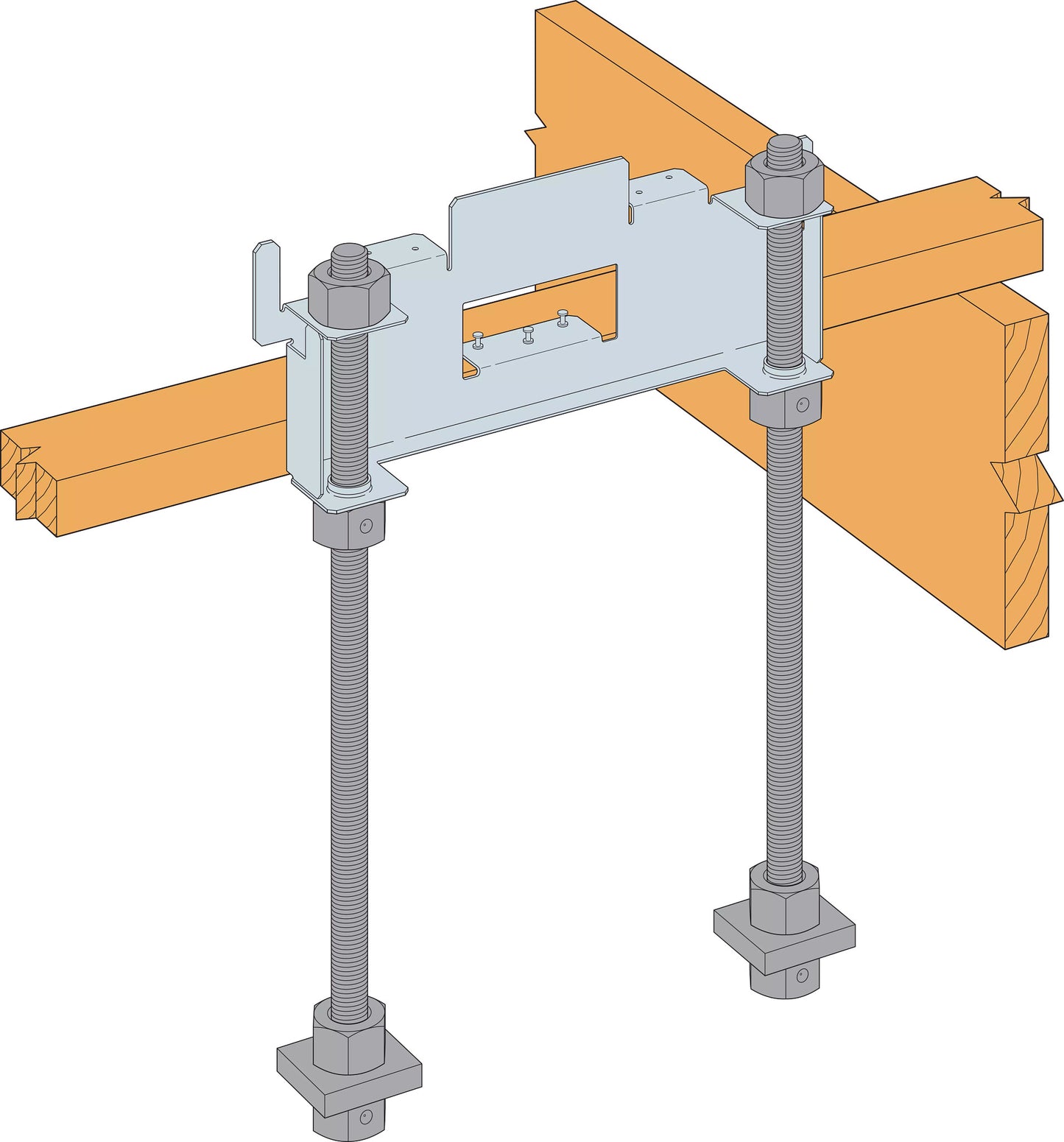 Strong-Wall® High-Strength Wood Shearwall Anchor Bolt Templates