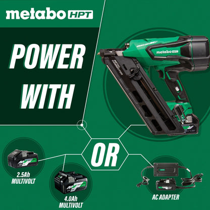 Metabo HPT NR3665DA 36V Cordless Metal Connector Nailer