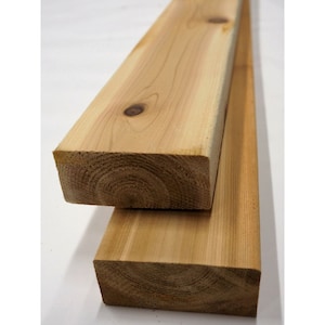 Premium Knotty Western Red Cedar Dimension Lumber